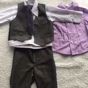Toddler Boys suit (24m). Dress suit. Matching set.